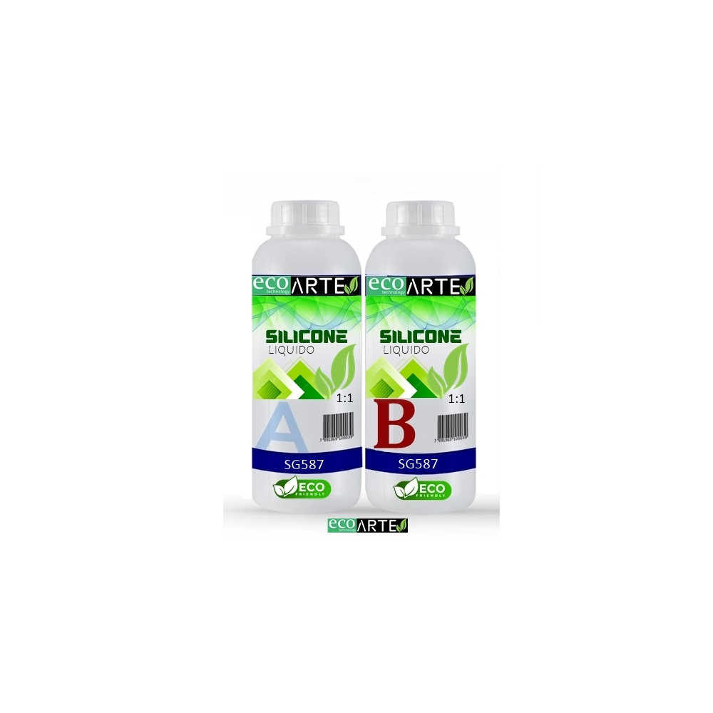 Silicone Líquido  A+B  1 KG