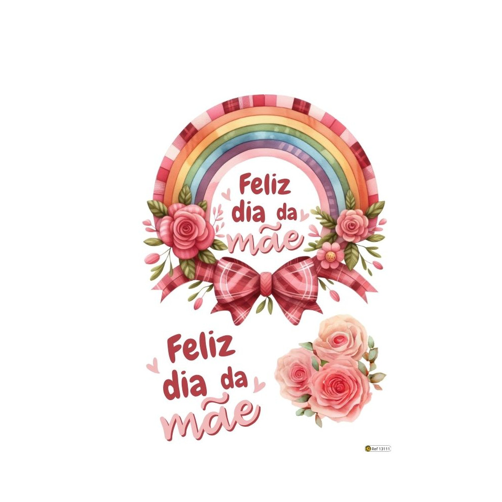 Papel transfer  Feliz dia da Mãe