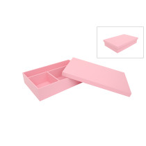 CAIXA P/ BATIZADO LACADA ROSA BEBE