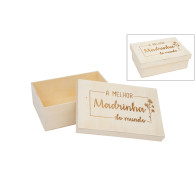 CAIXA MADRINHA 22X15X8CM