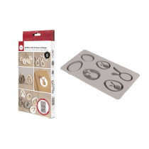 MOLDE OVOS + COELHOS ( 6 moldes)