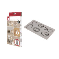 MOLDE OVOS + COELHOS ( 6...