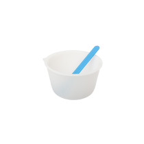 RECIPIENTE MEDIDOR C/ESPATULA SILICONE