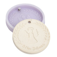 MOLDE SILICONE O MEU BATIZADO