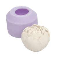 MOLDE SILICONE FLOR PEONIA