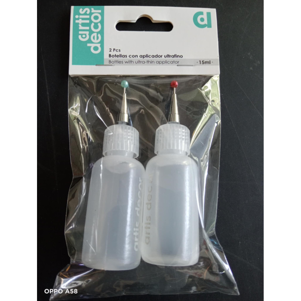 2 FRASCOS 15ML C/APLICADOR ULTRAFINO