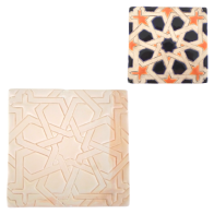 Azulejo trabalhado 13x13cm