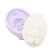 MOLDE SIL ICONE BASE OVAL...