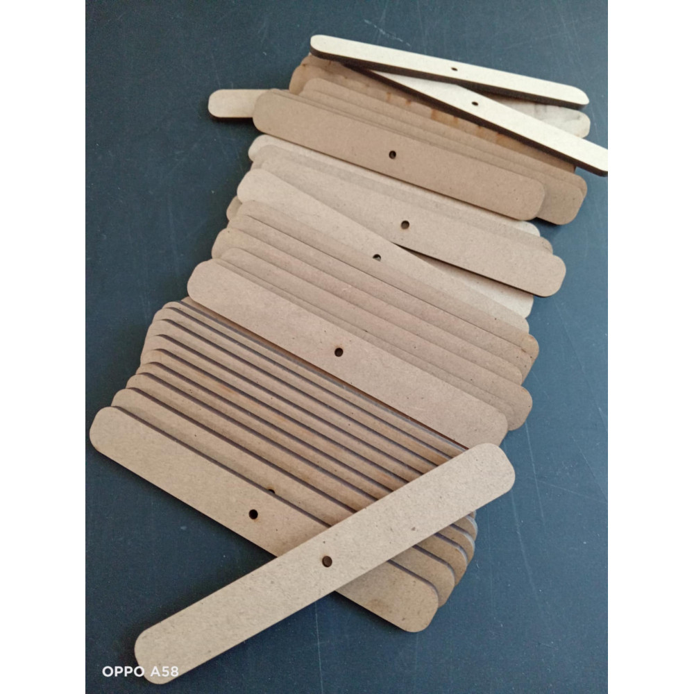 Suporte Centralizador para Pavio-MDF 13 cm