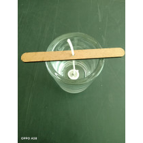 Suporte Centralizador para Pavio-MDF 13 cm