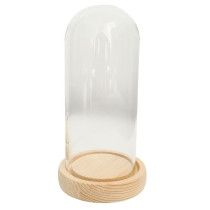 Campânula de Vidro  12 cm