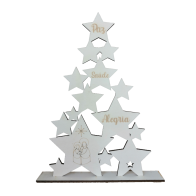 Árvore de Natal com Estrelas