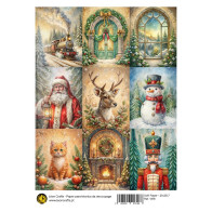 Papel de Arroz Natal