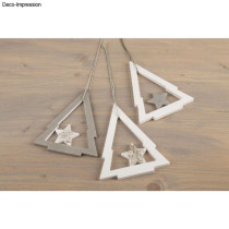 MOLDE SILICONE PINHEIRO E ESTRELAS