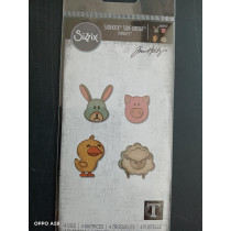 Conjunto de 4 cortantes...