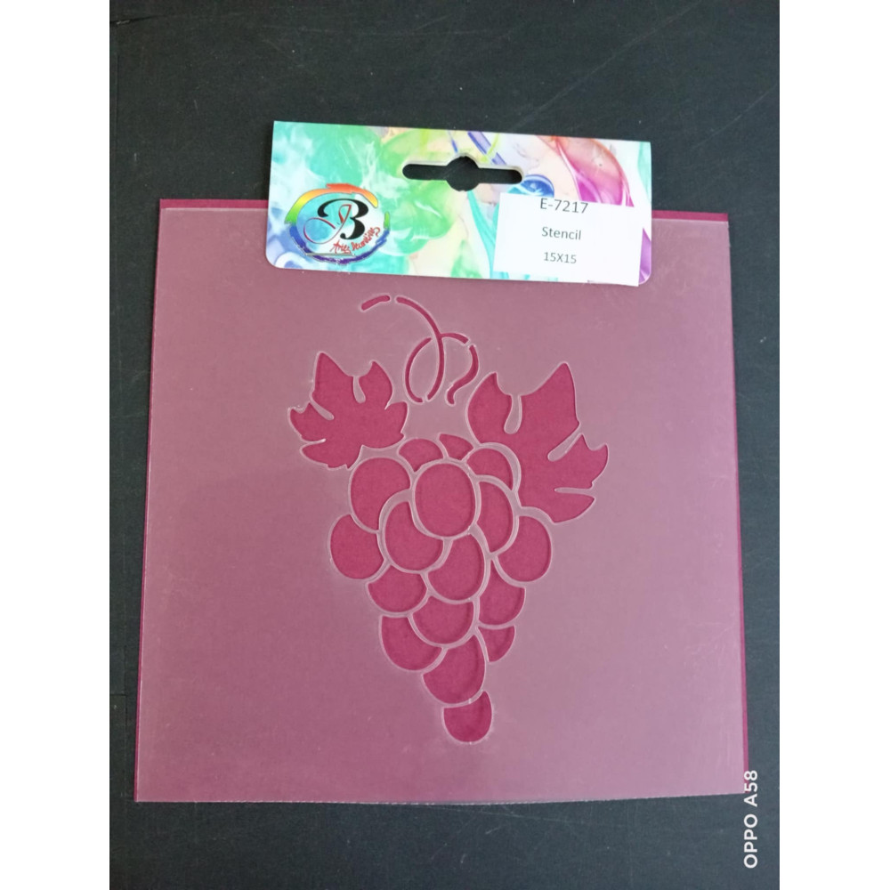 Stencil Uvas