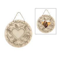 PORTA FOTO CORAÇÃO COM...