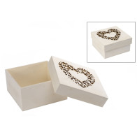 CAIXA C/CORACAO RENDILHADO