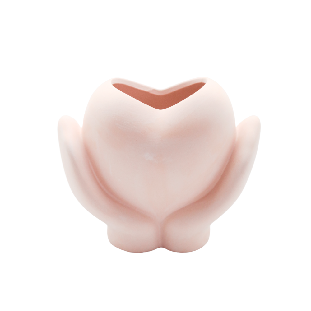 Jarra Coração c/ duas mãos