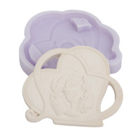 MOLDE SILICONE CORACOES C/...