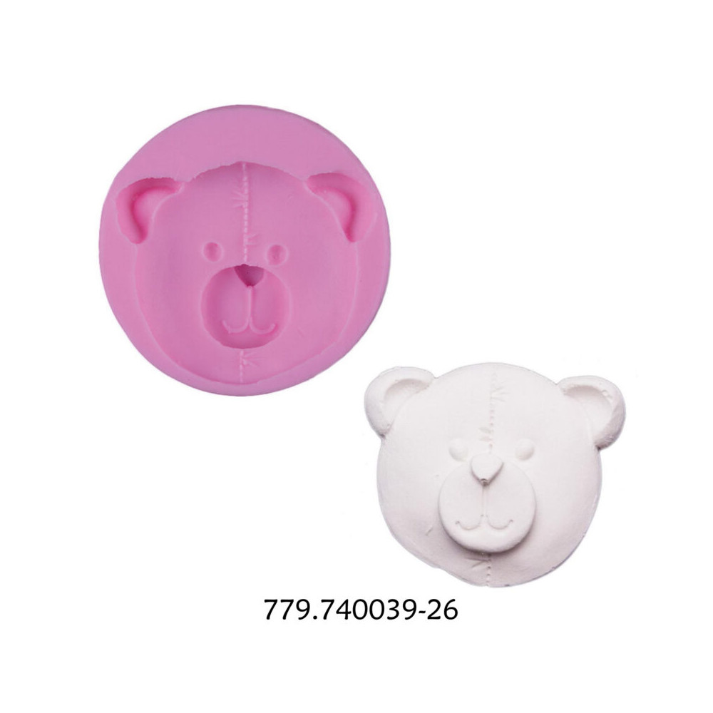 Molde Silicone Urso