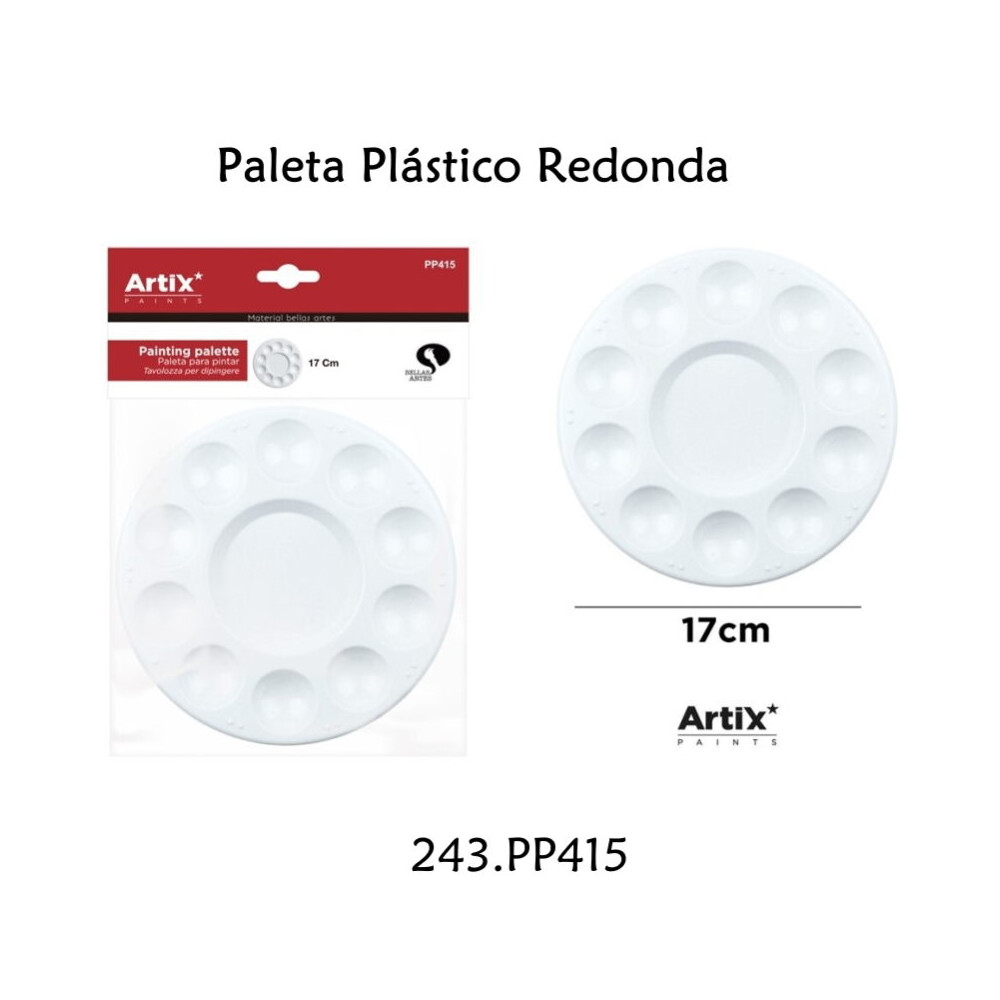 Paleta Plástica Redonda