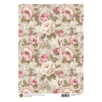 Papel de Arroz Rosas