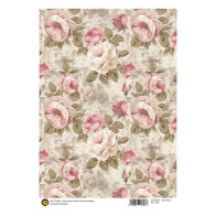 Papel de Arroz Rosas