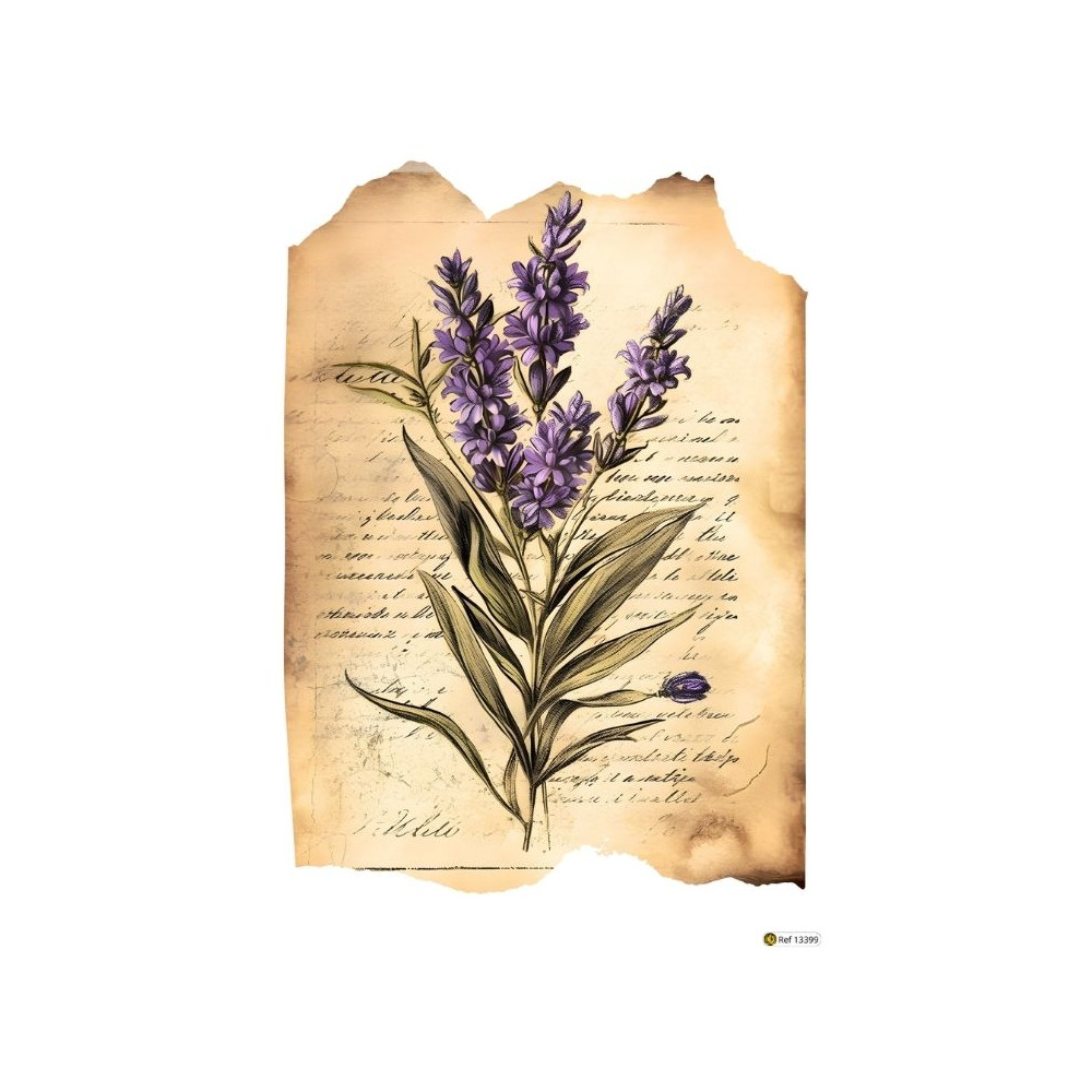 Papel Transfer Lavanda