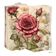 Papel Transfer Flores