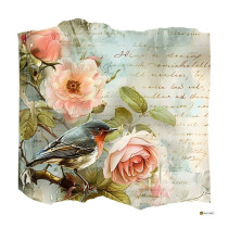 Papel Transfer Flores e...