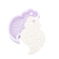 MOLDE SILICONE CORAÇÃO DE...