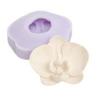 MOLDE SILICONE FLOR ORQUIDEA