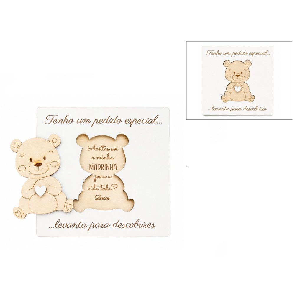 CONVITE MADRINHA PERSONALIZADO