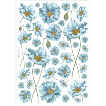 Papel de arroz A4 - Flores...
