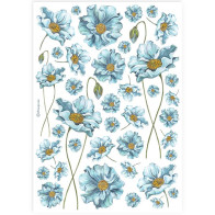 Papel de arroz A4 - Flores...