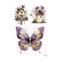 Papel Transfer Pro - Purple...