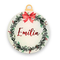 BOLA DE NATAL C/ NOME...