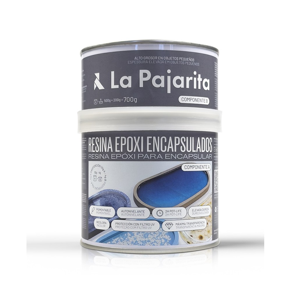 RESINA EPOXI PARA MOLDES 700GRS (A+B)