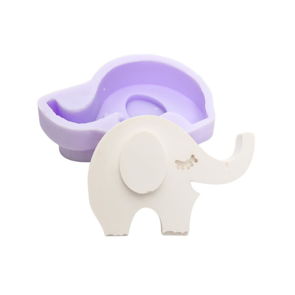 MOLDE SILICONE ELEFANTE