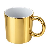 Caneca Dourada Espelhada