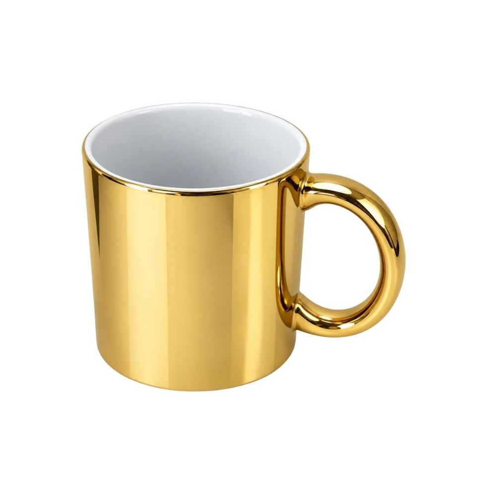 Caneca Dourada Espelhada