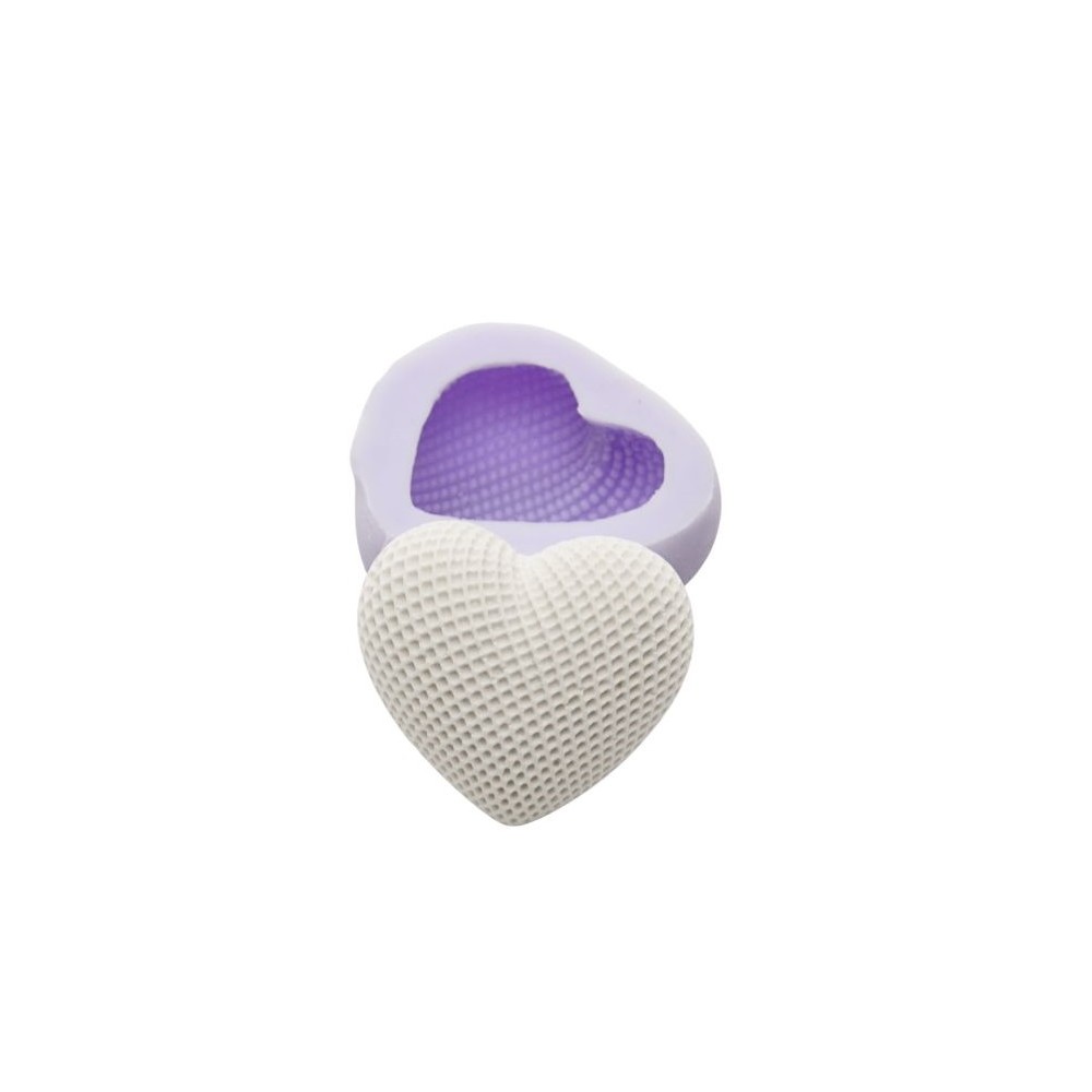 MOLDE SILICONE CORAÇAO