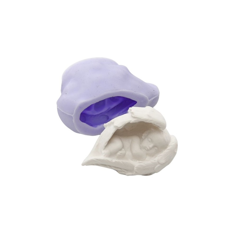 MOLDE SILICONE ANJO NAS ASAS