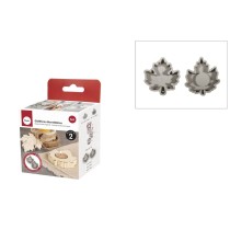 Molde silicone Folhas