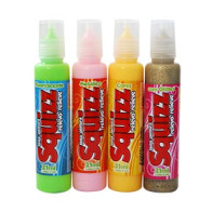 Tinta glitter squizz cores