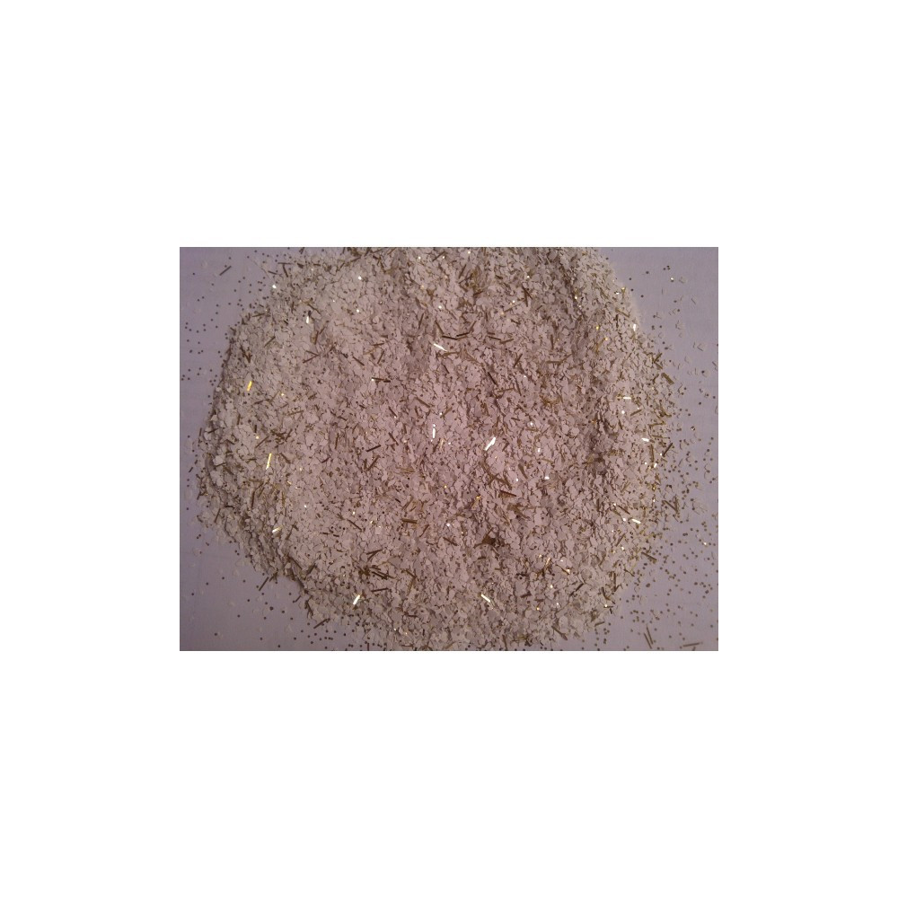 Flocos decorativos metálicos finos