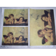 Papel de arroz Anjos