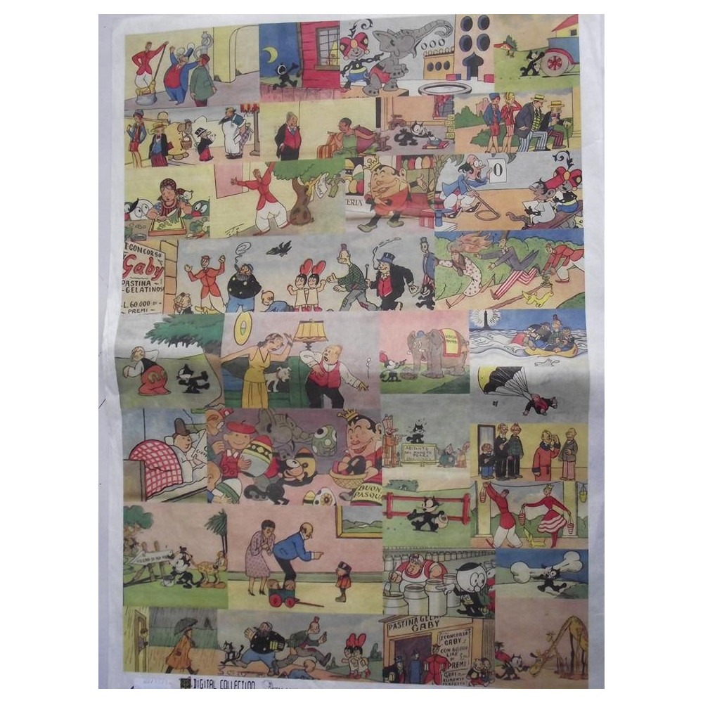 Papel de arroz Banda desenhada