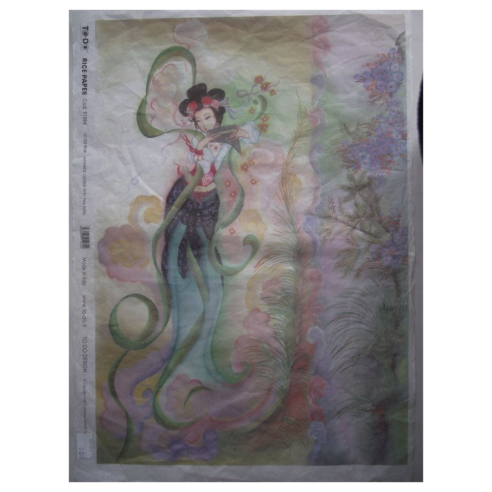 Papel de arroz Japonesa
